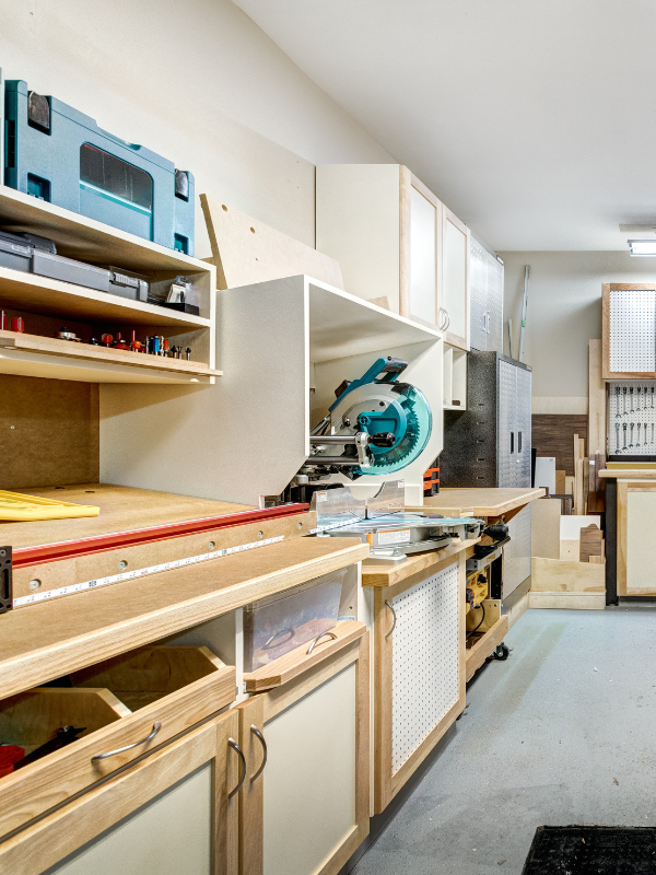 Garage cabinets