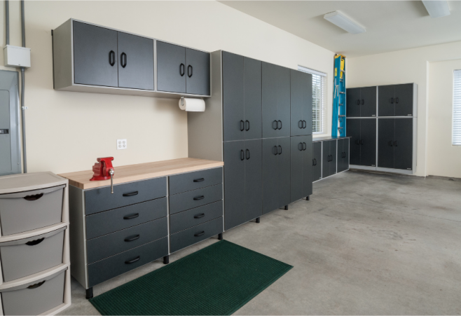 Garage cabinets